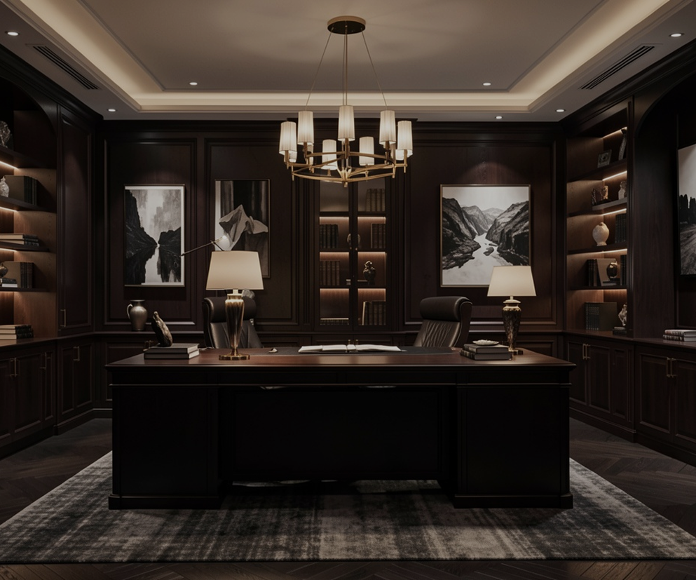 Private executive office interior